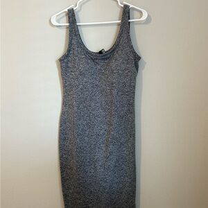 Vuori Heather Gray Knit Dress